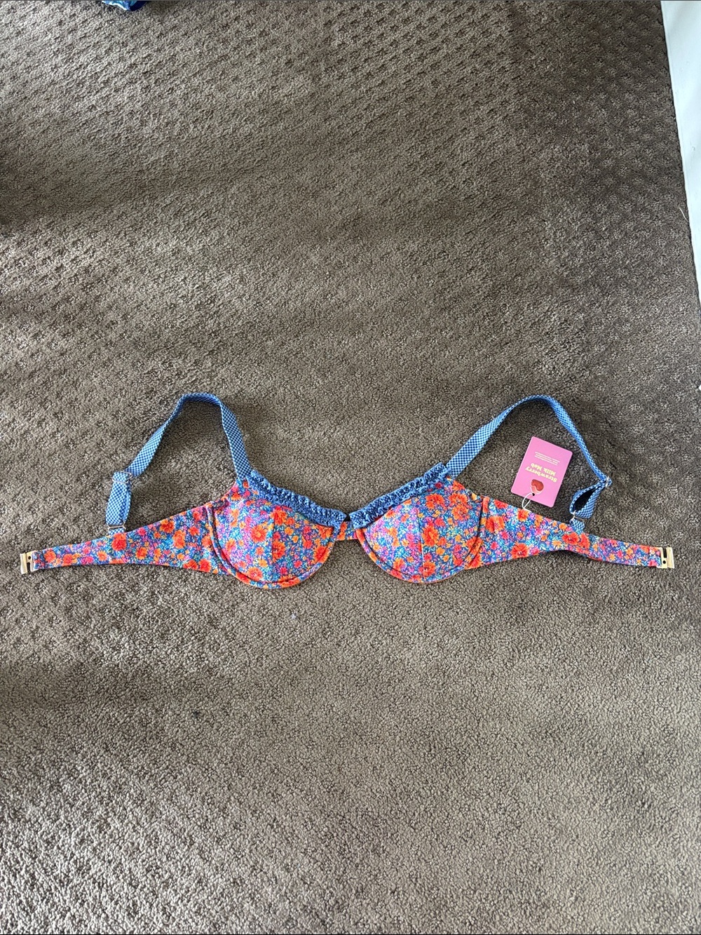 Strawberry Milk Mob bikini top